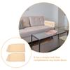 FOMIYES Universal Elastic Sofa Armrest Covers - Beige Couch Arm Protectors for Home, Office, and Furniture Decor, Anti-Slip Polyester Slipcovers, 16.92 X 7.87 X 6.69 Inches, 2pcs view 2