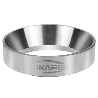 54mm Espresso Dosing Funnel, Stainless Steel Coffee Dosing Ring Compatible with 54mm Breville Portafilter Series