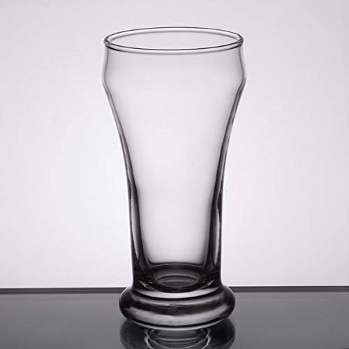 Set of 6 Happy Hour Supplies 6 oz Mini Heavy Base Pilsner Glass w/Signature Cocktail Picks