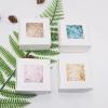 Crysdaralovebi 50Pcs Kraft Paper Candy Box Transparent PVC Window Soap Case Wedding Christmas Baby Shower Chocolate Gift Packaging Boxes (white,8.5x8.5x3.5cm) view 1