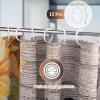 Aimego Donkey Sunflower Shower Curtain Farm Animal with Sunflower Wooden Rustic Country Farmhouse Shower Curtain Set with 12 Hooks for Bathroom Decor Accessories Bathtub Curtain, 72"x72" view 3