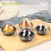 100Sets Clear Transparent Moon Cake Cupcake Packaging Box Christmas Wedding Party Cake Package Egg-Yolk Puff Container (100pcs) view 2