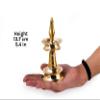 Brass Kerala Nilavilakku (6 inch) Brass Table Diya (Height: 6 inch) view 4