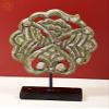 Exotic India 10" Wooden Table Decor | Handmade - Wood with Iron view 1