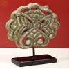 Exotic India 10" Wooden Table Decor | Handmade - Wood with Iron view 2