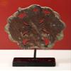 Exotic India 10" Wooden Table Decor | Handmade - Wood with Iron view 4