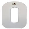 ABELOTS Large Wood Letter Distressed White Wash Alphabet Wall Dcor Monogram Letter Alphabet Letters Free Standing Letters Wall Letters (O) view 4