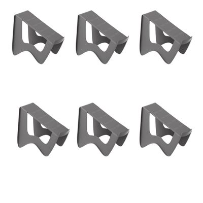 I-K-E-A MURVEL Shoe Organizer Rack Display Holder Stand Plastic Lightweight Gray, 4 Pack