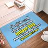 Customzied Bath Rugs with Photo Text Picture, Personalized Flannel Rug Indoor for Home, Bedroom, Bathroom, Kitchen, Custom Floor Mat Decor Rug Water Absorption Lightskyblue 23.6 x 15.7 inch view 2