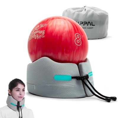BAKLUCK Travel Pillow for Airplane Neck Chin Support Memory Foam Machine Washable Adults Unisex Neck Pillows for Travel Airplane Sleeping Car Office Grey Small