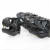 1pc 3" Obsidian Stone Carved Dinosaurs Tyrannosaurus Crystal Skull Crystal Healing Realistic Energy Reiki Gemstone Collectible Figurine view 4