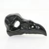 1pc 3" Natural Obsidian Stone Carved Eagle Skull Pendant Crystal Skull Crystal Healing Realistic Energy Reiki Gemstone Collectible Figurine view 3