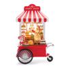 Melrose International LED Snow Globe Santa's Candy Stand 10.75" H view 1