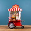 Melrose International LED Snow Globe Santa's Candy Stand 10.75" H view 2