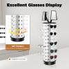 WANLECY 44 PCS Sunglasses Display Stand with Adjustable Mirror, 360 Eyeglass Holder Stand Counter Top Display Rack for Retail (Round) view 2