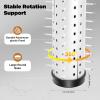 WANLECY 44 PCS Sunglasses Display Stand with Adjustable Mirror, 360 Eyeglass Holder Stand Counter Top Display Rack for Retail (Round) view 3