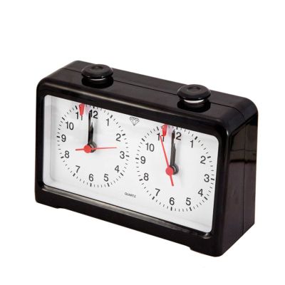 Naysku Countdown Timer, Professional Mechanical Chess Clock for Game, Digital International Chess Clock, Portable Retro Analog Chess Game Timer for Competition Game