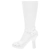 DOITOOL High-Heeled Shoes Vase Decorative Resin Craft Modern Flower Container for Home Office Decor Creative Desktop Ornament for Flowers Unique Holidays view 1