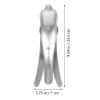 Hemoton Stainless Steel Nut Cracker Chestnut Clip Chestnut Opening Tools Manual Chestnut Opener Metal Walnut Nut Plier for Home Kitchen Restaurant Picnic view 2
