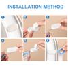 DOITOOL Sleek Toilet Lid Lifter Creative Handle for No Touch Sanitation Comfortable Grip view 2