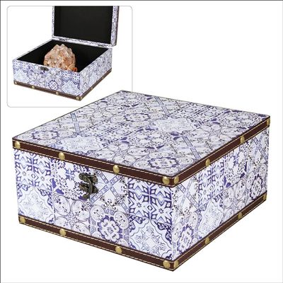 SAFE Treasure Chest Wedding Motif Moorish Wooden Chest Children's Gift Box Antique Wooden Box Wedding Gifts for Bride and Groom Money Gifts (Medium)