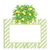 Caspari Citrus Topiaries Die-Cut Place Cards, 24 Count view 1