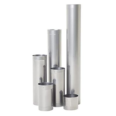 8 in. Rhino Rigid Stainless Steel 304L Telescoping Chimney Liner