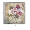DesignQ Iris Bouquet Floral Design Traditional Framed Wall Art view 3