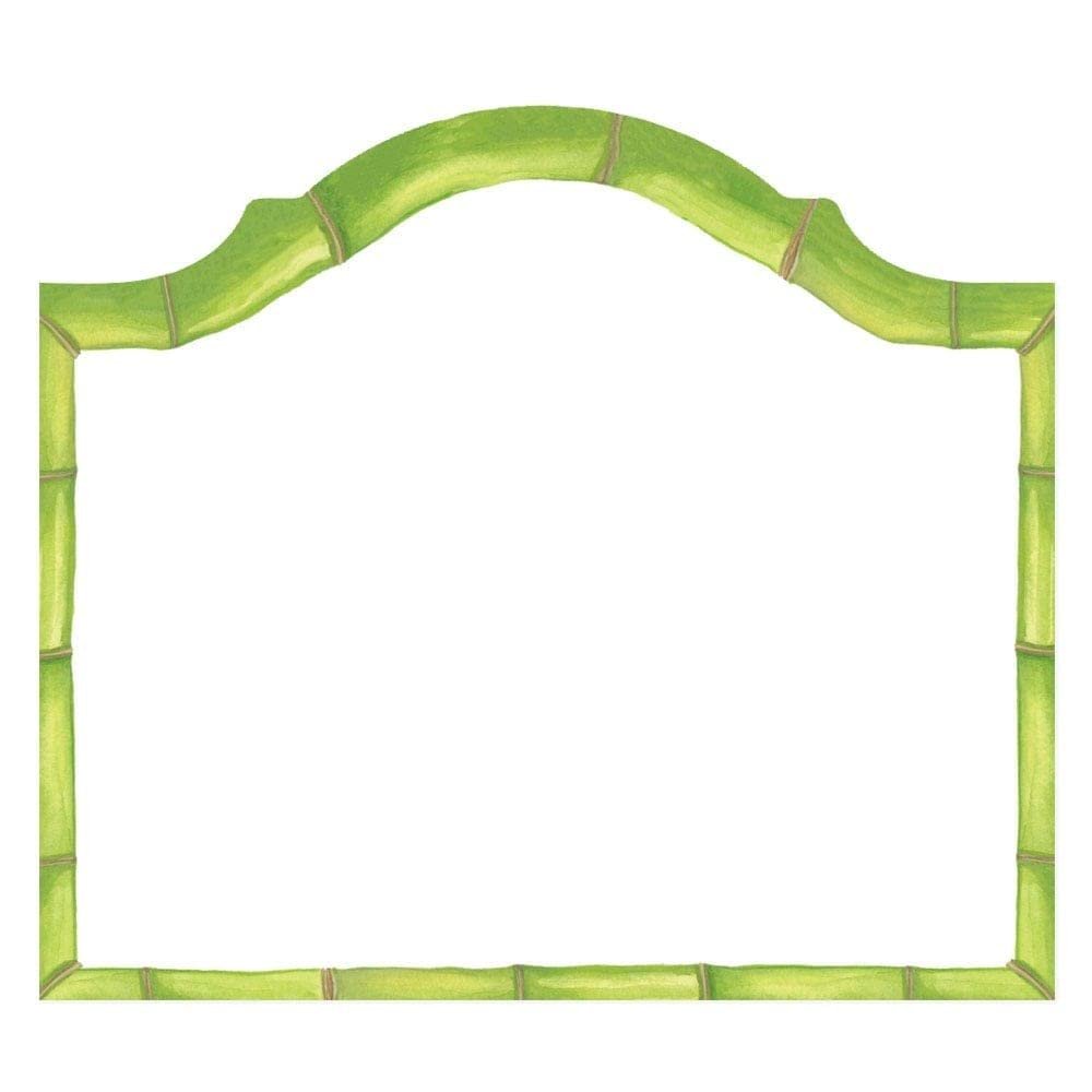 Caspari Bamboo Arch Die-Cut Place Cards, 40 Count