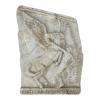 Belerephon & Winged Horse Pegasus Plaque Relief Wall Decor Sculpture Cast Stone view 1