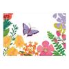 Caspari Halsted Floral Place Cards, 40 Count view 2