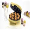 Bestron Cake Pop Maker, Waffle Maker for 12 Cake Pops, Including Cake Pop Butler, 12 Sticks & Fork, with Non-Stick Coating & Indicator Light, 700W, Colour: Yellow view 3