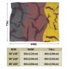 AHMOVOMAH Germany Flag Fleece Blanket Bed Linen Sofa Blankets Throw Size 80"X60" for Yoga Mats Pillow Case view 2