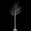 6' LED Lighted White Christmas Twig Tree - Warm White Lights view 3