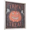 18.75" Trick or Treat Jack O Lantern Halloween Wall Sign view 4
