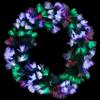 24" Multi-Function Coloring Changing Fiber Optic Artificial Pine Christmas Wreath view 3