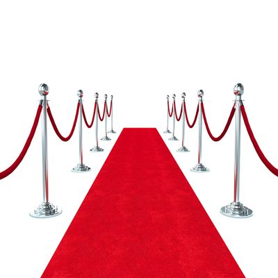 Red Event Carpet Aisle Runner 4ft Wide x 10ft Long