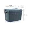 Rubbermaid 3 Pack High Top Storage Containers for Garage and Home Use, 37 Gallon view 2