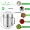 202 Pcs Popcorn Machine Supplies Set, Kernel Sifting Speed Scoop, Stainless Steel Seasoning Dredge with Handle, 200 Pcs Popcorn Bags Bundle for Home Kitchen Theater Movie Tools Supplies (1 Oz) view 2