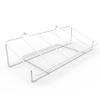 Storex Metal Shelf Rack, Fits 5 Small Book Bins (Bins Sold Separately), White (71151A01C) view 1