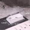 Crysdaralovebi Transparent Rectangle Cake Box Cut Pieces Mousse Cake Roll Cupcake Package Handmade Cake Box for Party Favors (S,20PCS) view 2