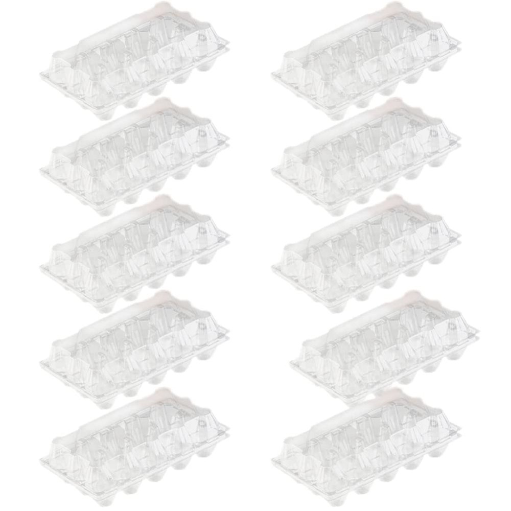 Cabilock Egg Storage Plates Portable Egg Holding Trays Kitchen Storage Accessories Tabletop Tray
