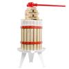 4.75 Gallon Fruit Wine Press with 2 Pack Filter Bag - 100% Nature Apple&Grape&Berries Crusher Manual Juice Maker for Kitchen, Solid Wood Basket with 8 Blocks Heavy Duty Cider Wine Making Press view 2