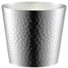 Tanabe Metal Fittings, 4833, Hana Rock Glass, Hammered, 10.1 fl oz (300 ml), Matte, Made in Japan, Tsubamesanjo view 1