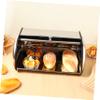 Cabilock Bread Box Cover Multi-functional Household Bread Container for Kitchen Bakery and Shops Odor Storage view 4