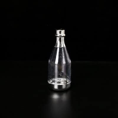 Crysdaralovebi 12Pc Plastic Candy Chocolate Box Wedding Party Favor Champagne Bottle DIY Baby Shower Plastic Gift Box Party Decoration Supplies (2)