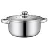 1pc Dual Handle Stew Pot High Capacity Non-stick Cookware for Home Kitchen Thickened for Stewing Meat Lightweight Portable Cookware view 3