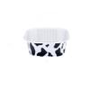 10/50pcs Disposable Aluminium Foil Baking Cups 300ml Creme Brulee Dessert Square Shape Cupcake Cups with Lids Muffin Cake Tools (Cows,50pcs) view 1