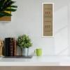 ALWAYS MY MOTHER FOREVER MY FRIEND Sign 6" x 20", Farmhouse Wall Decor Sign For Home Decoration With Sayings Rustic Wood Picture Frame Sign - White view 4