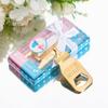 24Pack Baby Bottle Openers for Baby Shower Favors, Gifts, Decorations Souvenirs, Poppin Bottles Openers with Gifts Box used for Guests Gender Reveal Party Favors,Boy or Girl?Twin Party Supplies view 2